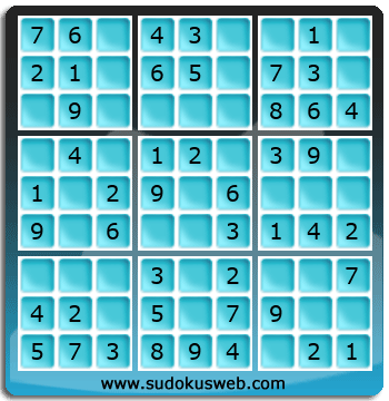 Sudoku de Nivel Muy Fácil Sudoku de Nivel Muy Fácil