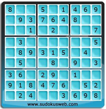 Sudoku de Nivel Muy F&aacute;cil
