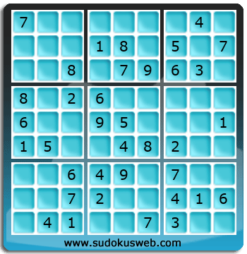 Sudoku de Nivel F&aacute;cil