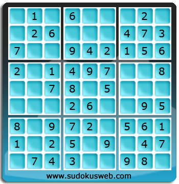 Sudoku de Nivel Muy Fácil Sudoku de Nivel Muy Fácil
