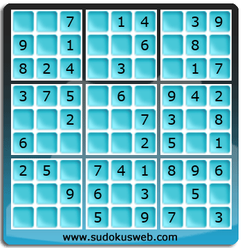 Sudoku de Nivel Muy Fácil Sudoku de Nivel Muy Fácil