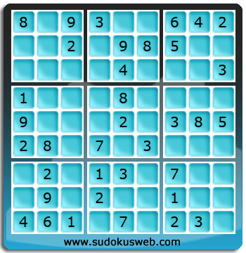Sudoku de Nivel F&aacute;cil