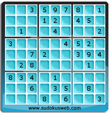 Sudoku de Niveau Facile Sudoku de Niveau Facile