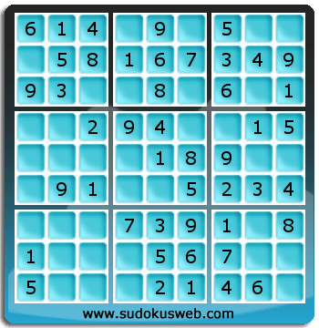 Sudoku von sehr einfacher höhe