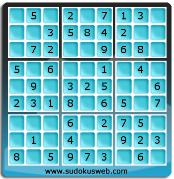 Sudoku de Nivell Molt Fàcil