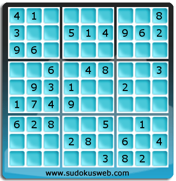 Sudoku von einfacher höhe