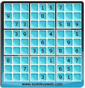 Sudoku von mittelmässiger höhe