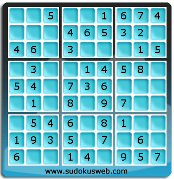 Sudoku de Niveau Très Facile Sudoku de Niveau Très Facile