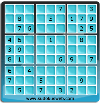 Sudoku von mittelmässiger höhe