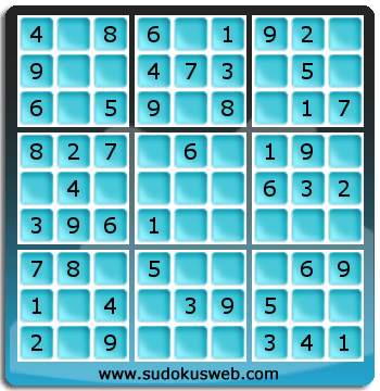 Sudoku von sehr einfacher höhe