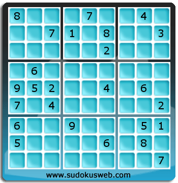 Sudoku von Fachmännischer höhe