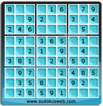 Nivel Muito Facil de Sudoku