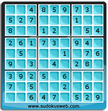 Sudoku de Niveau Très Facile Sudoku de Niveau Très Facile