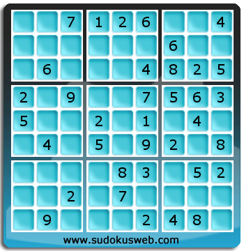 Sudoku von einfacher höhe