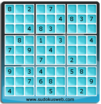 Sudoku von mittelmässiger höhe Sudoku von mittelmässiger höhe