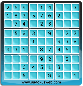 Sudoku de Niveau Très Facile