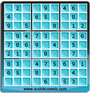 Sudoku de Niveau Très Facile