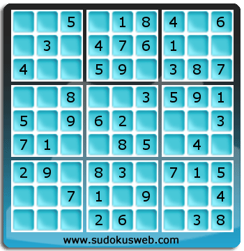 Sudoku von sehr einfacher höhe