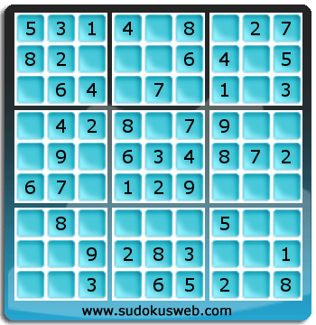 Very Easy Level Sudoku Very Easy Level Sudoku