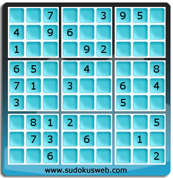 Sudoku von mittelmässiger höhe