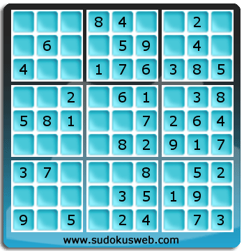 Nivel Muito Facil de Sudoku Nivel Muito Facil de Sudoku