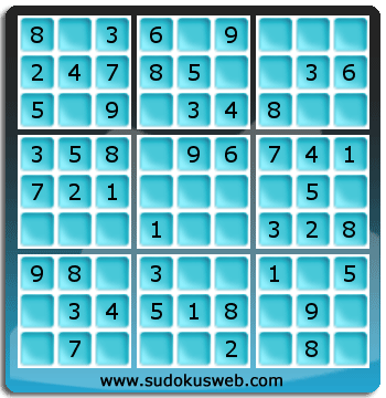 Sudoku de Niveau Très Facile