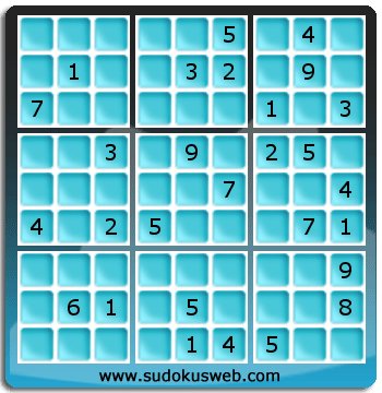 Nivel Dificil de Sudoku Nivel Dificil de Sudoku