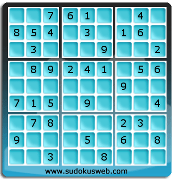 Nivel Facil de Sudoku Nivel Facil de Sudoku