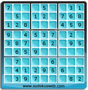 Sudoku de Niveau Très Facile