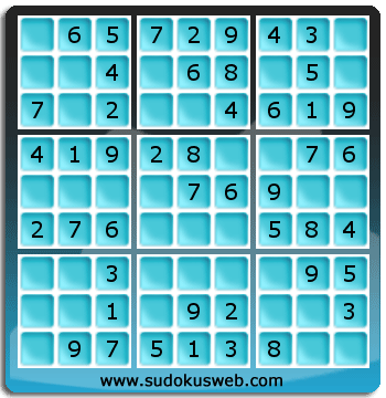 Sudoku de Nivel Muy Fácil