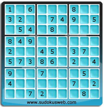 Sudoku von einfacher höhe