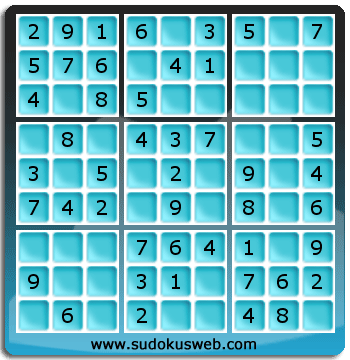 Nivel Muito Facil de Sudoku