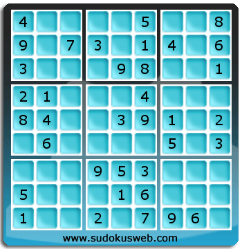 Sudoku von einfacher höhe