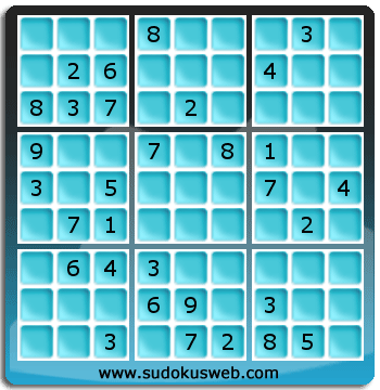 Sudoku von mittelmässiger höhe