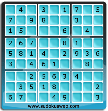 Nivel Muito Facil de Sudoku