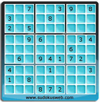 Sudoku von Fachmännischer höhe