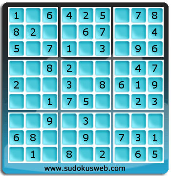 Nivel Muito Facil de Sudoku