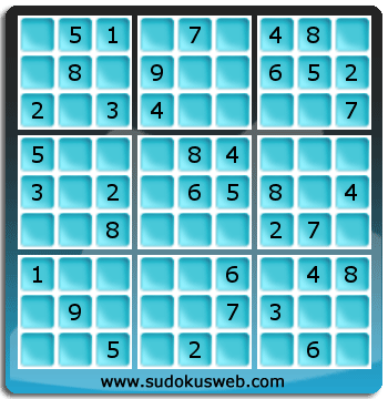 Sudoku von einfacher höhe Sudoku von einfacher höhe
