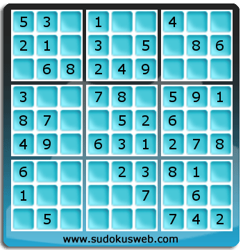 Nivel Muito Facil de Sudoku