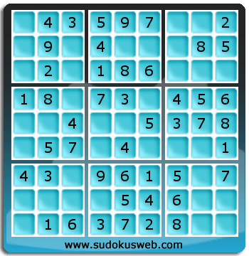 Sudoku de Niveau Très Facile Sudoku de Niveau Très Facile