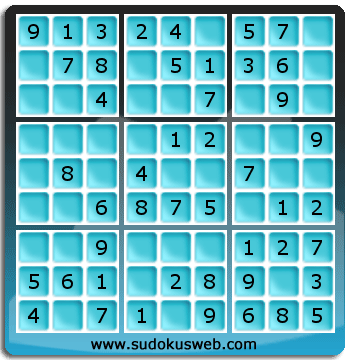 Nivel Muito Facil de Sudoku