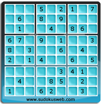 Sudoku von einfacher höhe