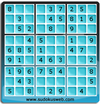 Sudoku von sehr einfacher höhe