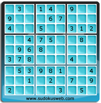 Sudoku von einfacher höhe