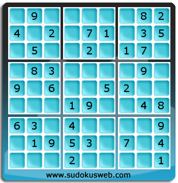 Sudoku von einfacher höhe