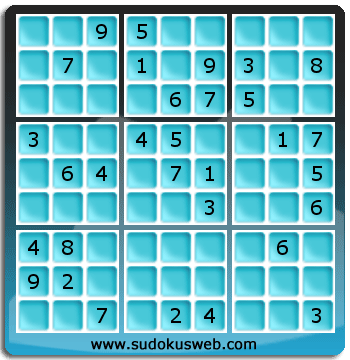 Sudoku von mittelmässiger höhe