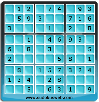 Sudoku de Niveau Très Facile