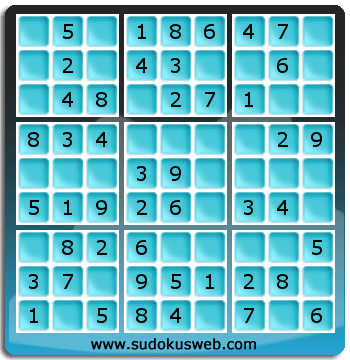 Nivel Muito Facil de Sudoku Nivel Muito Facil de Sudoku
