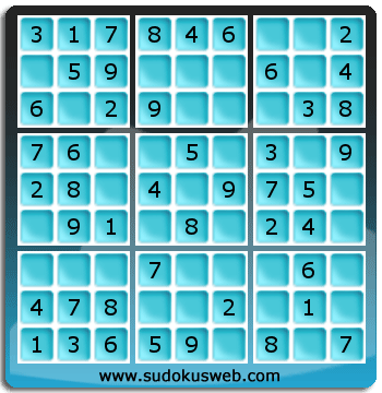 Sudoku de Nivel Muy Fácil