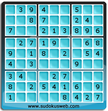 Sudoku de Nivel Muy Fácil